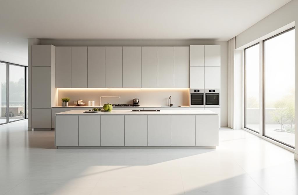 Inspiring modern kitchen design with high-quality cabinets and countertops