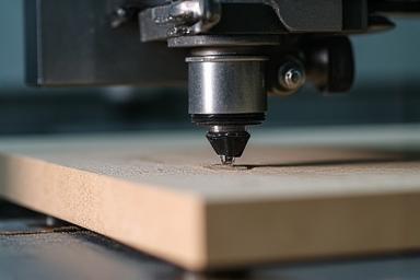 Image showing precision cutting machinery.